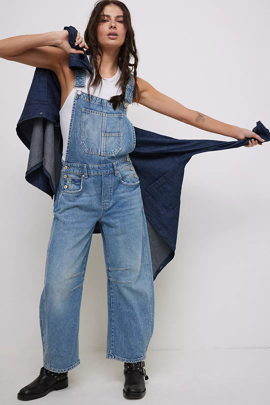 Bella Reese Denim Overalls