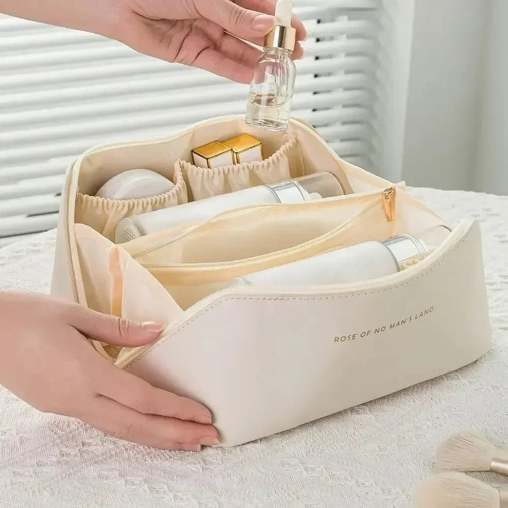 Elegant Travel Cosmetic Organizer Case