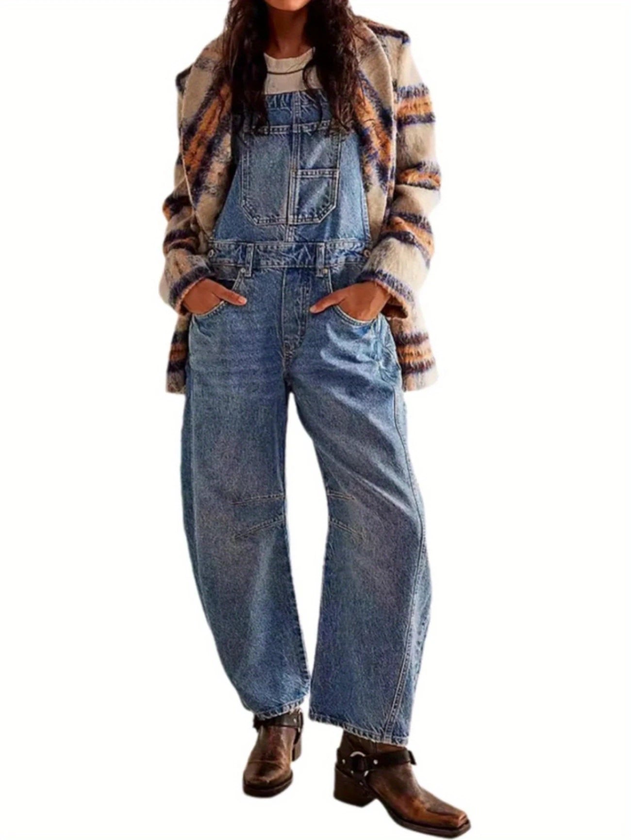 Bella Reese Denim Overalls