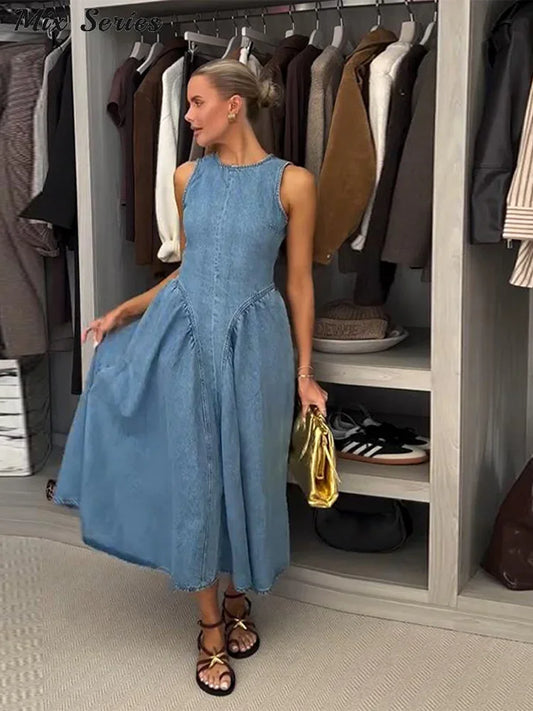 Riviera Bleu Dress