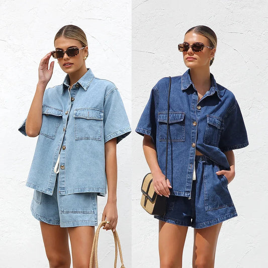 Amber Reese Summer Denim Set