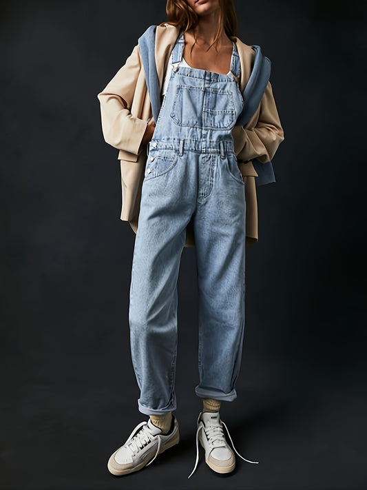 Bella Reese Denim Overalls